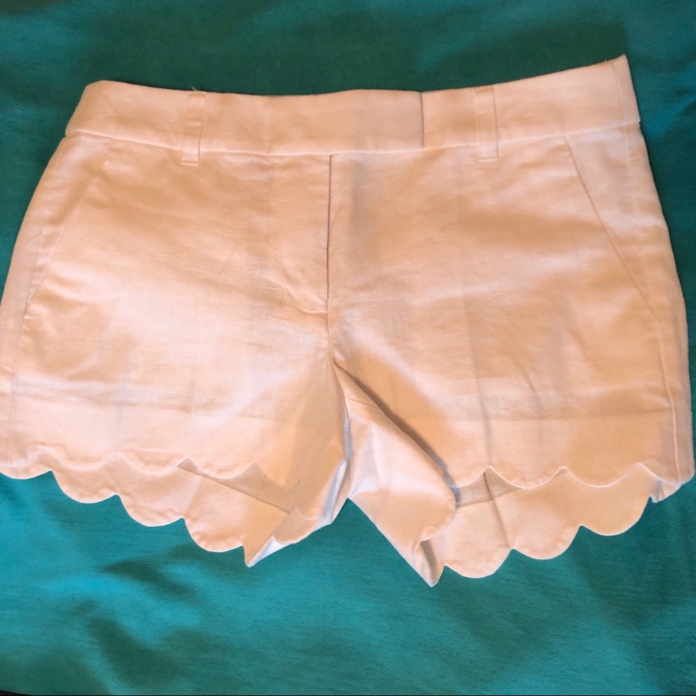 NWOT scalloped Jcrew shorts